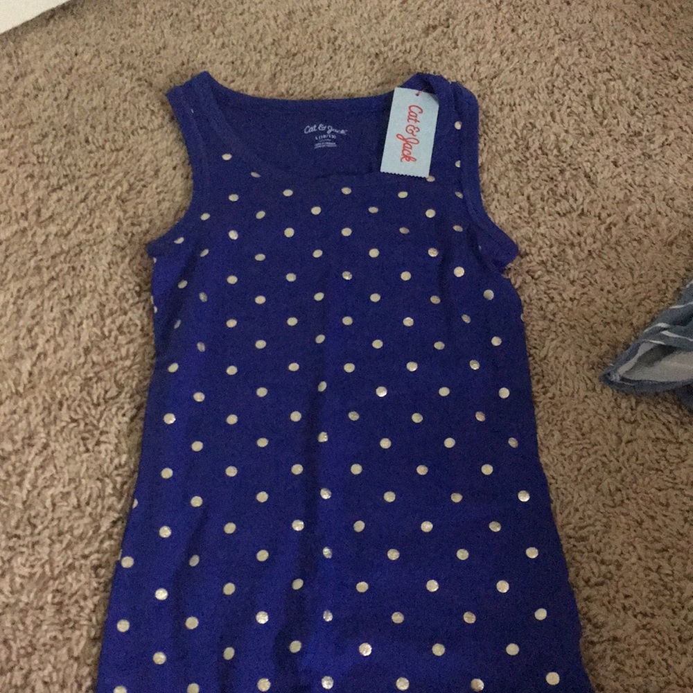 Blue and Gold Tank-Top!